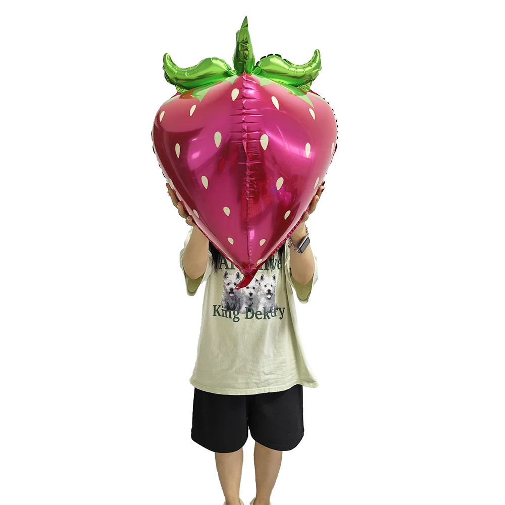 Fruit Foil Balloons – Strawberry Banana Watermelon Party Decor Party Foil Balloons Babs