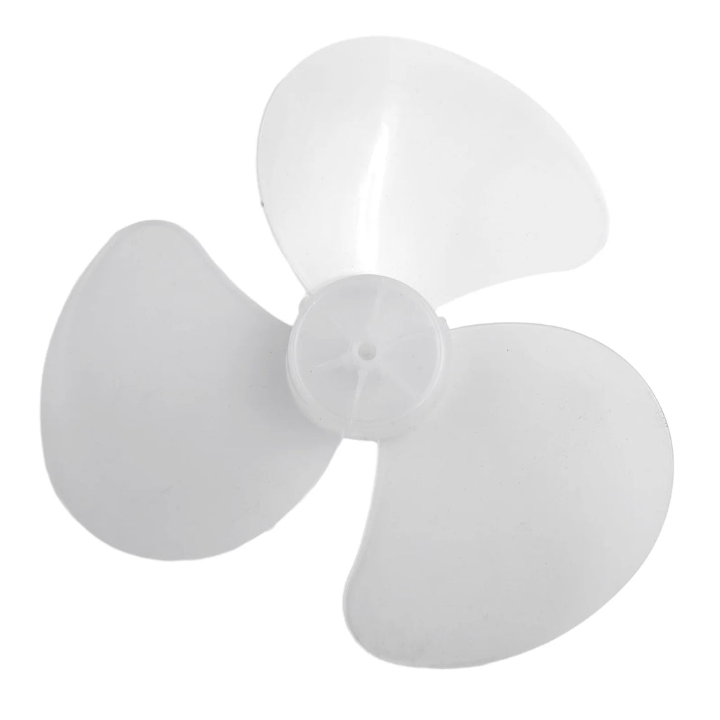 LEENKEA 12-Inch Replacement Fan Blade for Stand & Desk Fans Fan Replacement Blade Babs Transparent White