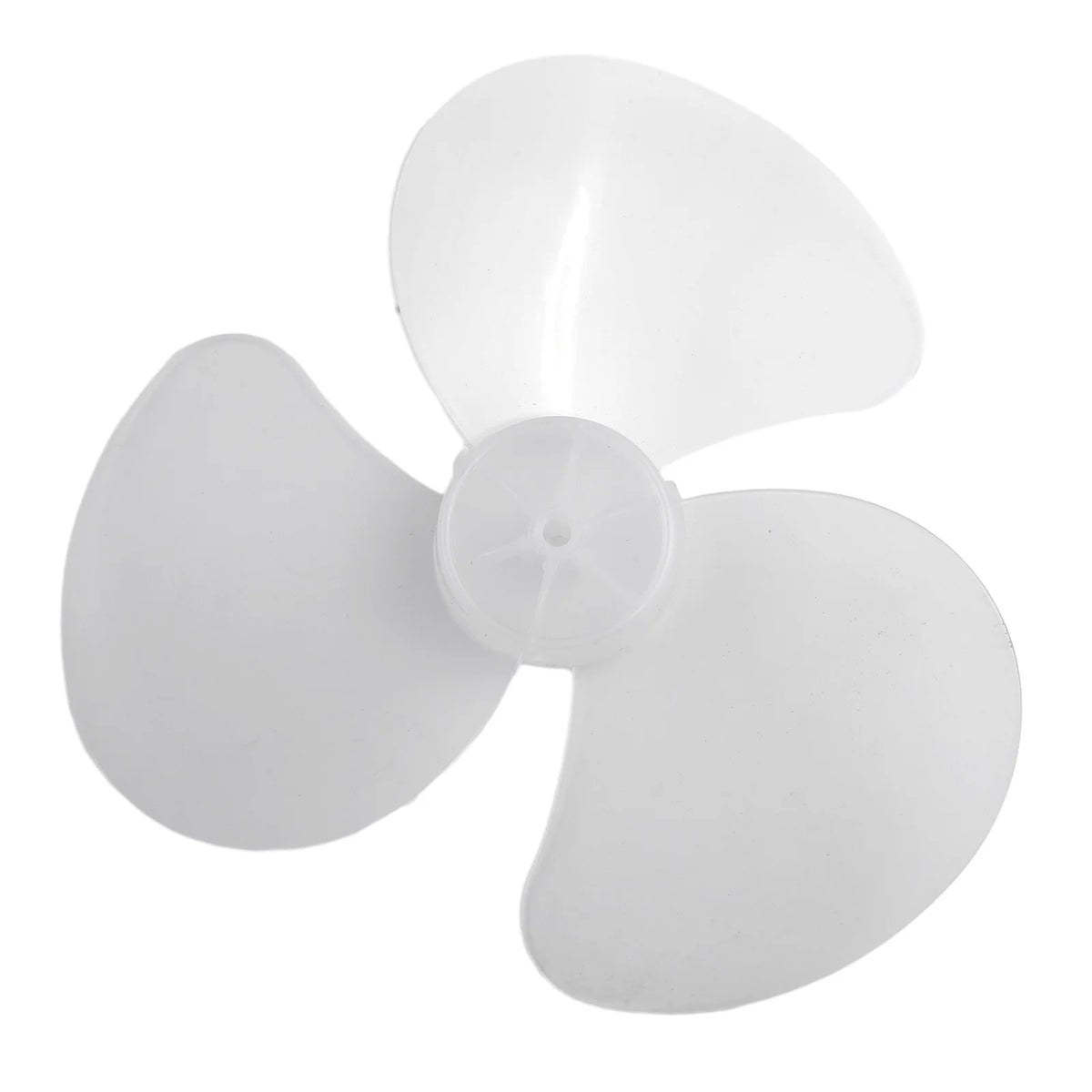 LEENKEA 12-Inch Replacement Fan Blade for Stand & Desk Fans Fan Replacement Blade Babs Transparent White