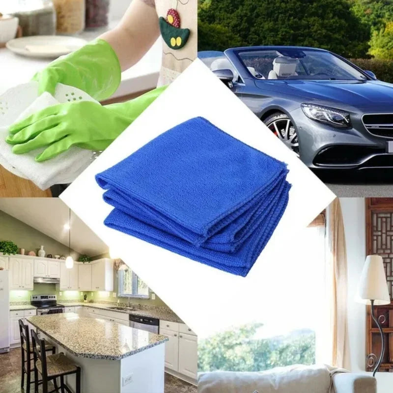 Microfiber Car Cleaning Towels – Super Absorbent Detailing Cloth Car Detailing Towel Babs