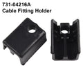 Dual Cable Fitting Holders 2-Pack | Troy-Bilt & Yard Machines Lawn Mower Parts Babs Default Title