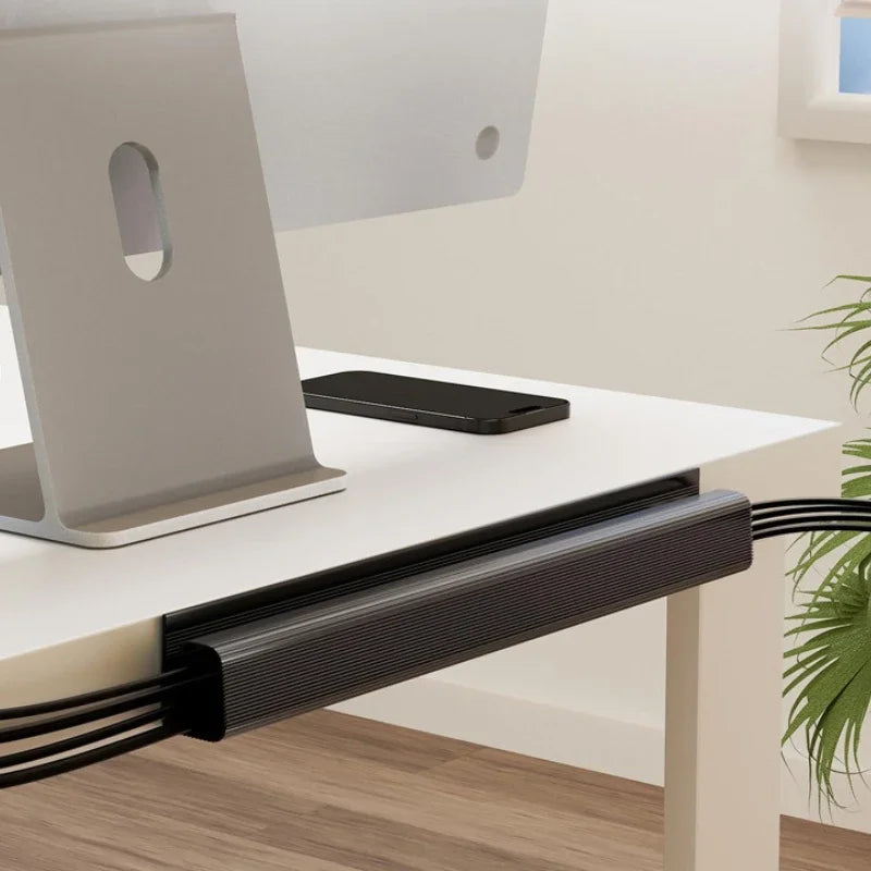 40cm Under-Desk Cable Organizer – Self-Adhesive Cable Raceway Cable Management Raceway Babs
