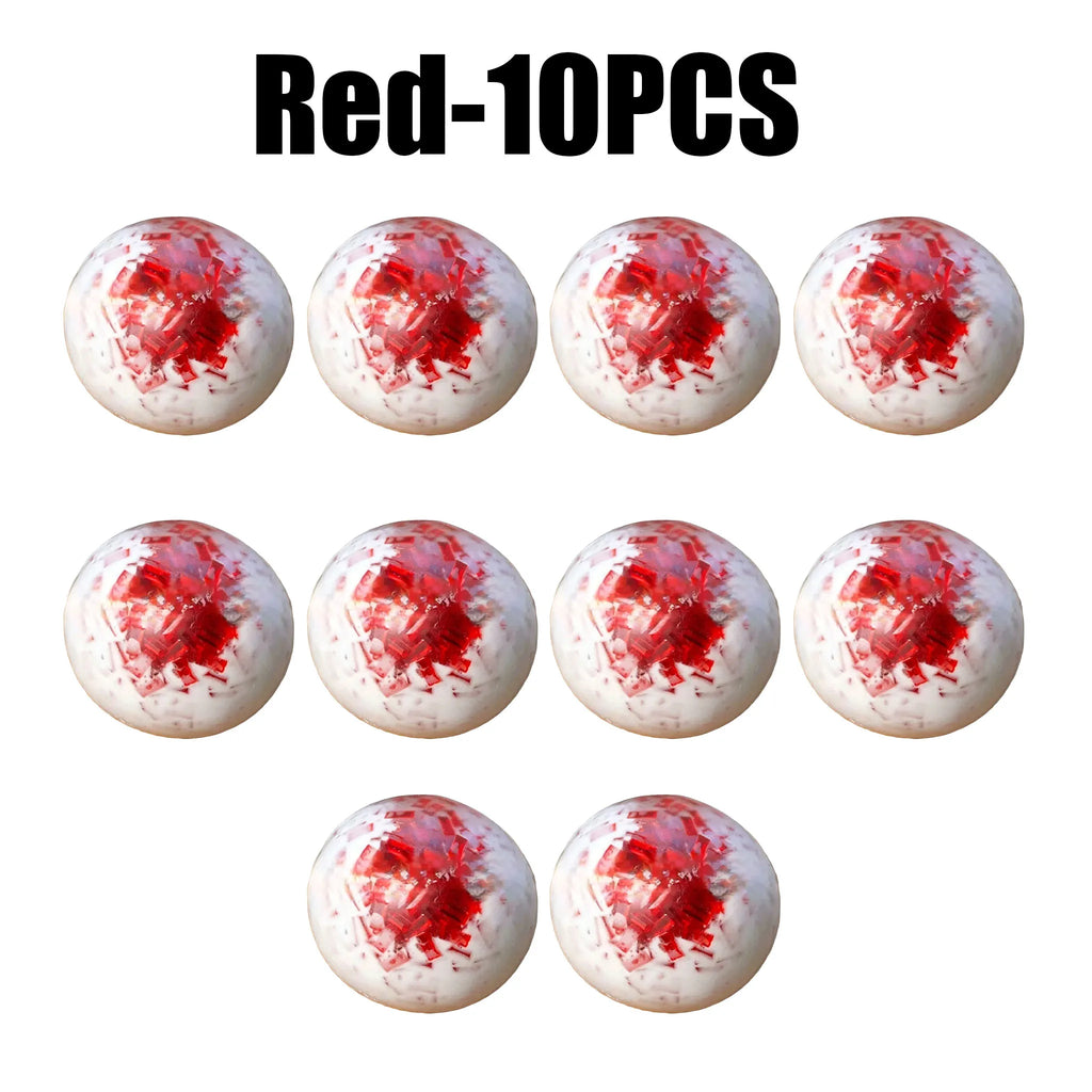 Slow Rising Ice Crackle Ball Squishy Sensory Fidget Toy Sensory Fidget Toy Babs Red 10PCS