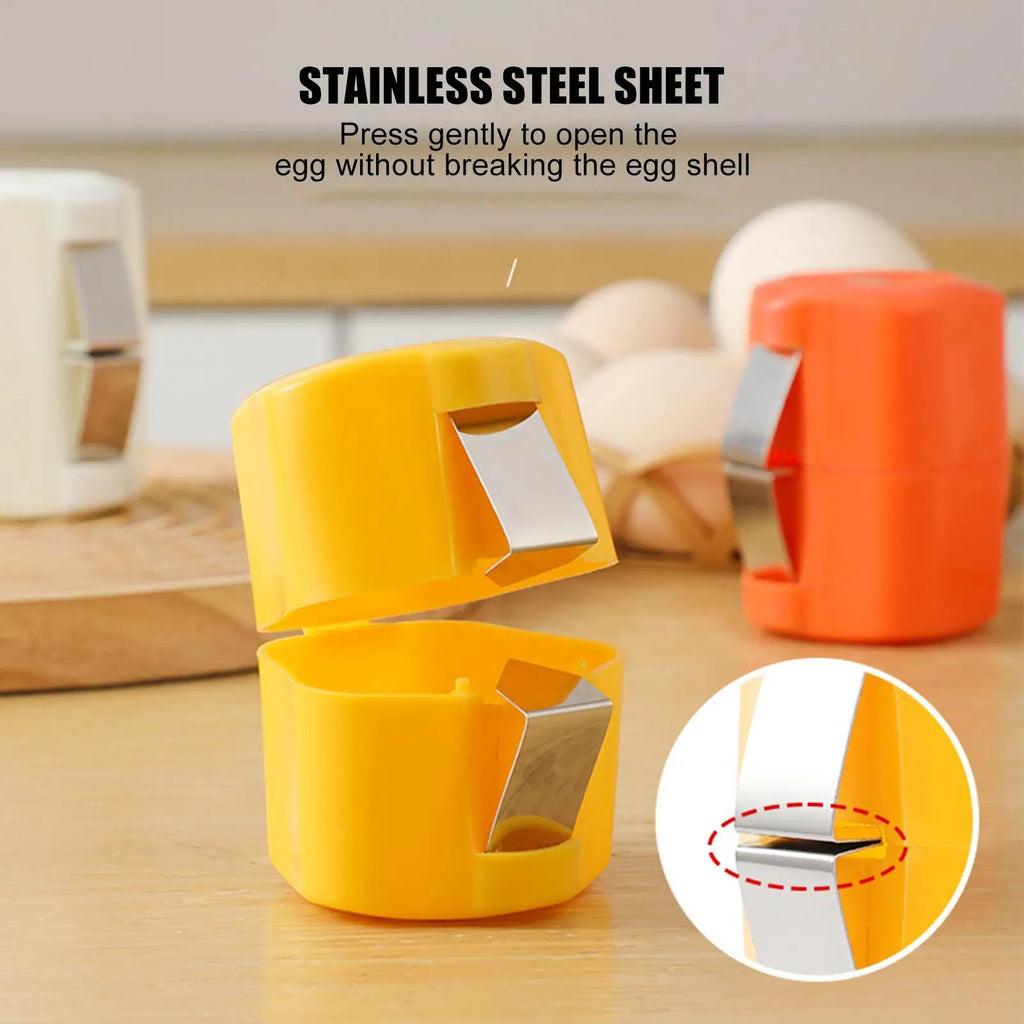Handheld Egg Shell Opener & Cracker – Easy One-Press Tool Egg Shell Opener Babs