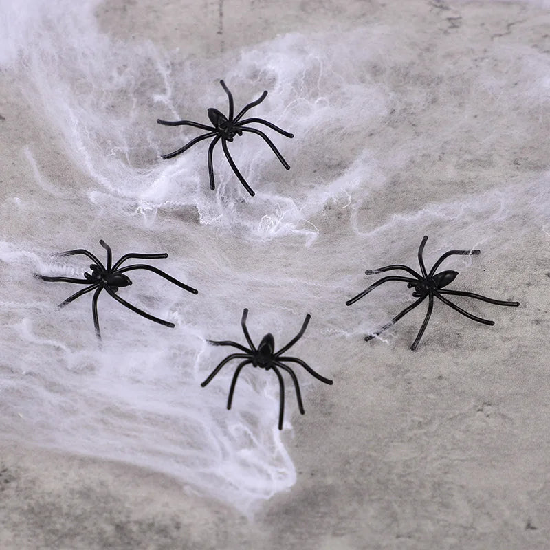 50-100Pcs Glow-in-Dark Halloween Spider Decorations & Props Halloween Decoration Props Babs