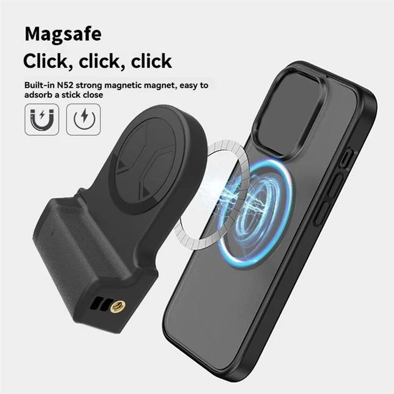One-Handed Smartphone Camera Handle Grip – Universal Anti-Shake Smartphone Camera Grip Babs