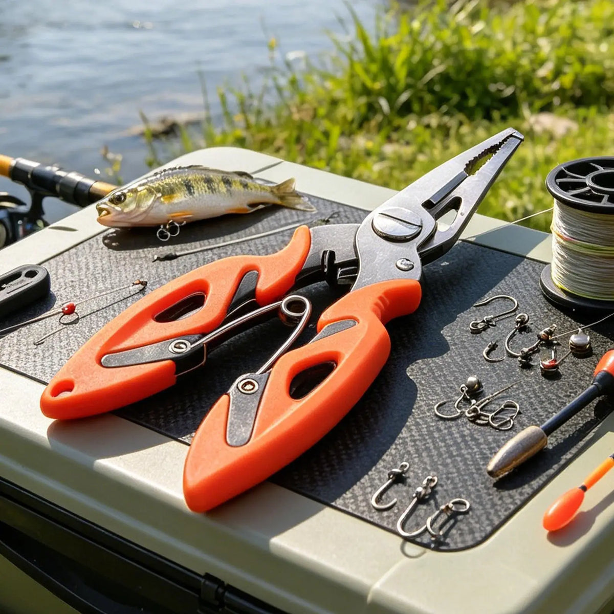 Stainless Steel Fishing Pliers – Hook Remover & Line Cutter Fishing Pliers Babs
