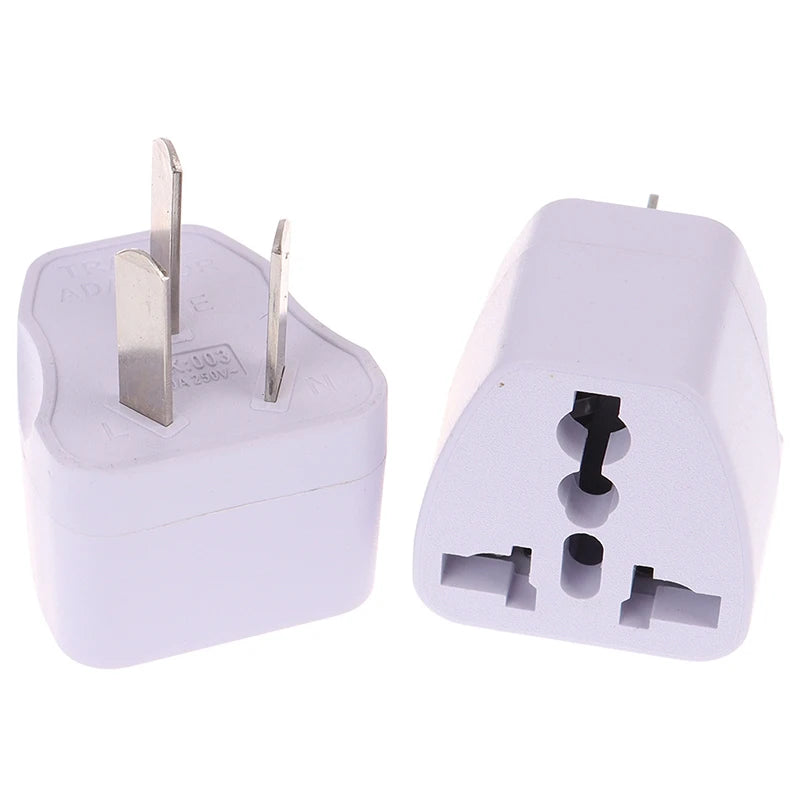Universal Travel Plug Adapter USA EU Asia to AU 3-Pin Travel Plug Adapter Babs