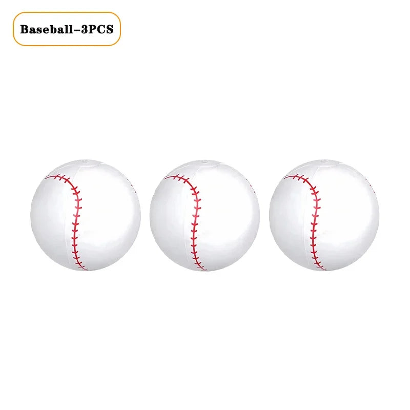 Inflatable Sports Balls Set – Beach, Pool & Party Toys for Kids