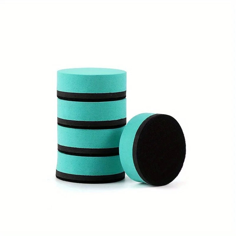 5-Piece Magnetic Whiteboard & Chalkboard Eraser Set Board Eraser Set Babs cyan-5pcs