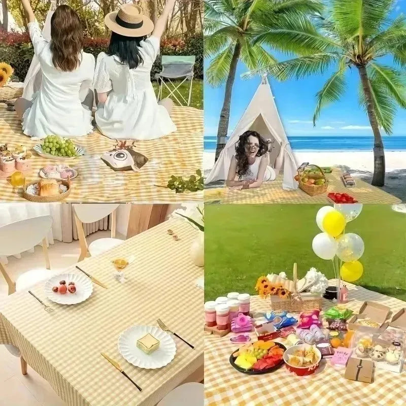 Waterproof Picnic Mat – Foldable Outdoor Ground Blanket Outdoor Picnic Mat Babs