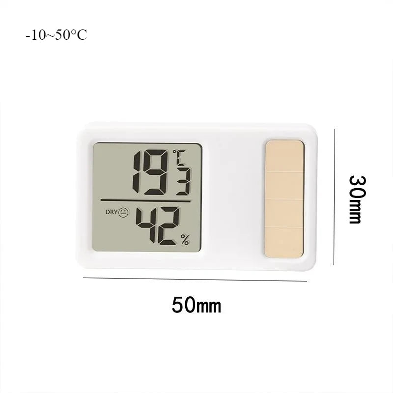 Solar Digital Thermometer Hygrometer – Indoor Temp & Humidity Monitor Digital Thermometer Hygrometer Babs S