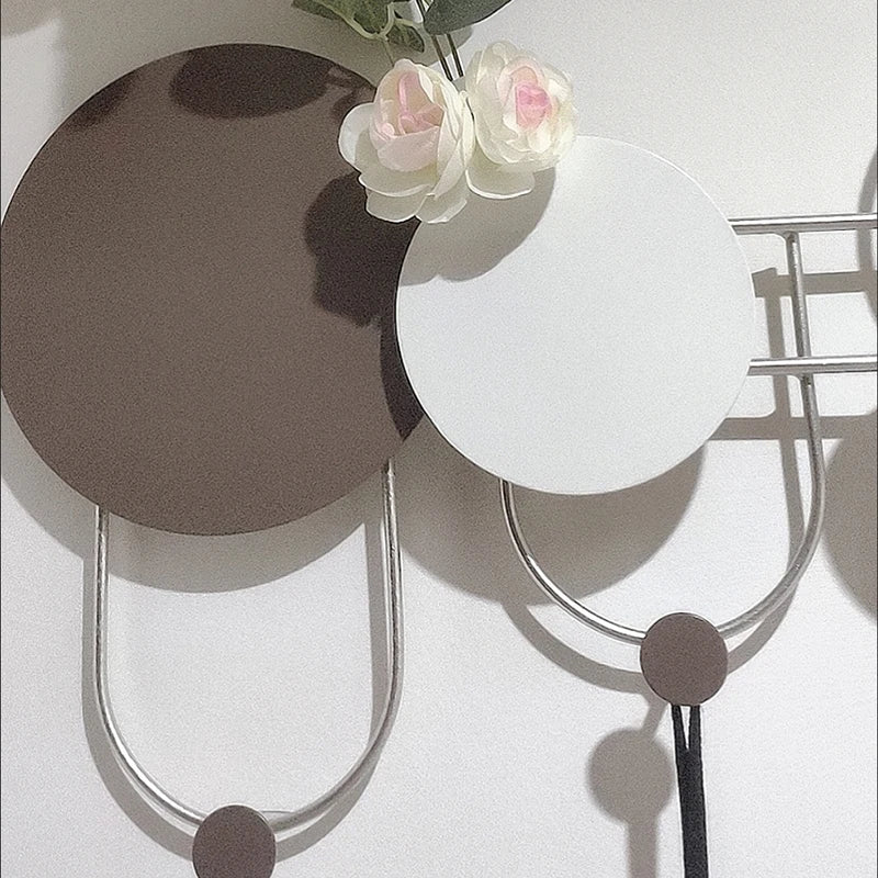 Modern Minimalist Wall Coat Rack – 7-Hook Iron Hanger Wall Coat Rack Babs