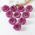 Silk Peony Artificial Flowers – Wedding & Home Décor, 10/20pk Artificial Flowers Babs PURPLE 20 pcs