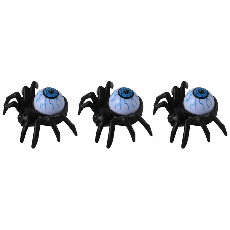 Halloween Spider Eyeball Candle Ambient Light Party Decor 1-12PCS Halloween Candle Decor Babs Blue-3PCS As shown