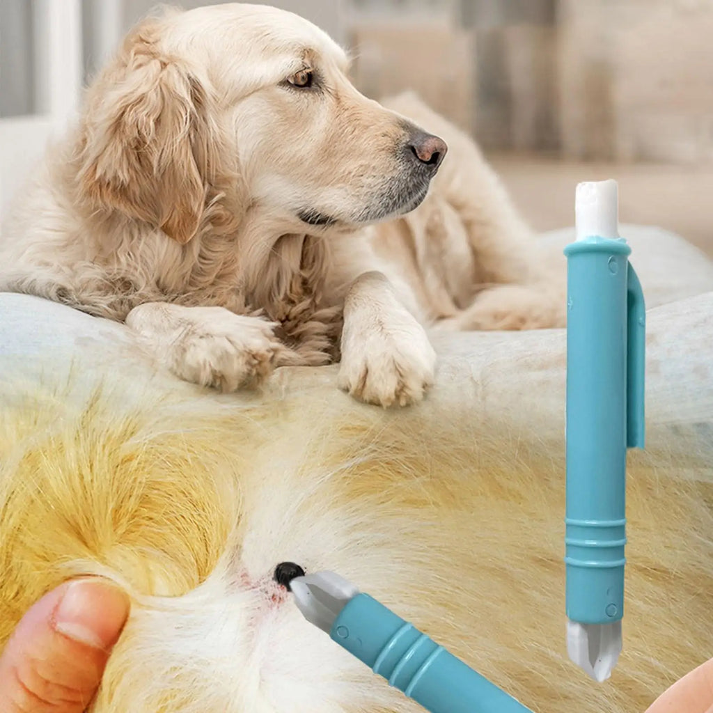 4-Piece Pet Tick Removal Kit – Hooks & Tweezers for Dogs & Cats Pet Tick Remover Kit Babs