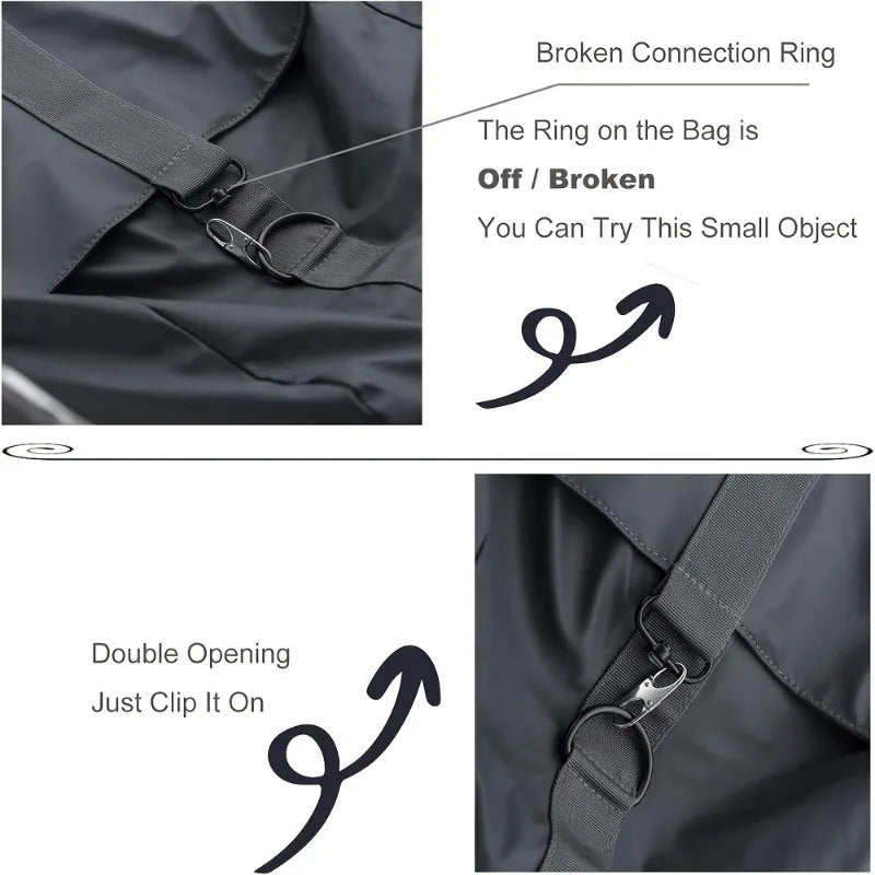8pcs Anti-Theft Locking Zipper Clips – Universal Zipper Pulls Zipper Security Clips Babs