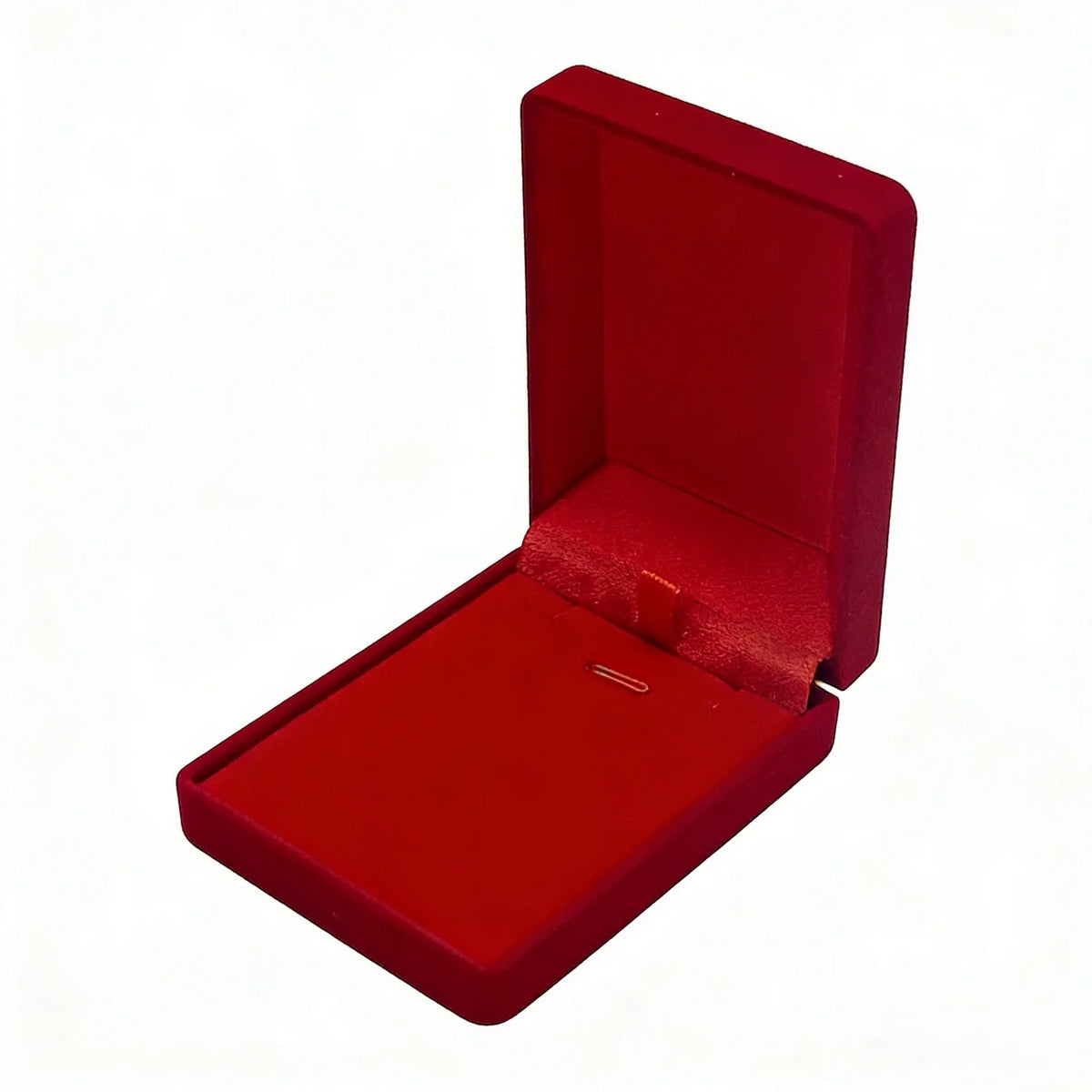Velvet Necklace Pendant Gift Box – Jewelry Display Case Jewelry Gift Box Babs Red 1Pc