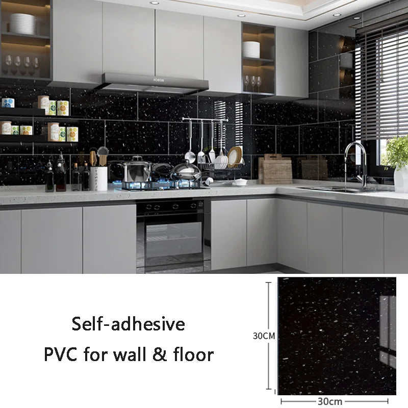 Self-Adhesive Marble PVC Floor & Wall Stickers 30x30cm Wall & Floor Stickers Babs CLS-38 10pcs-30x30cm