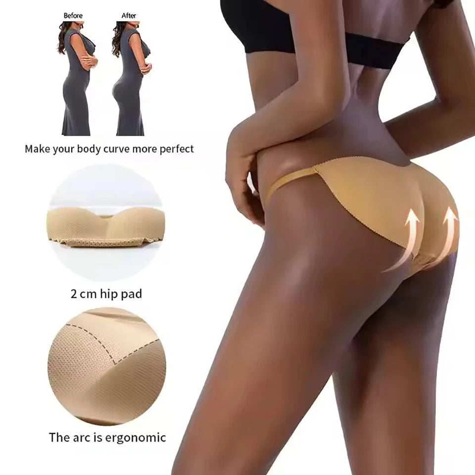 Women's Padded Hip Enhancer Shapewear Panties | Butt Lifter Shapewear Panties Babs