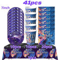 Addams Dark Academia Birthday Party Kit – Balloons, Plates & Backdrop