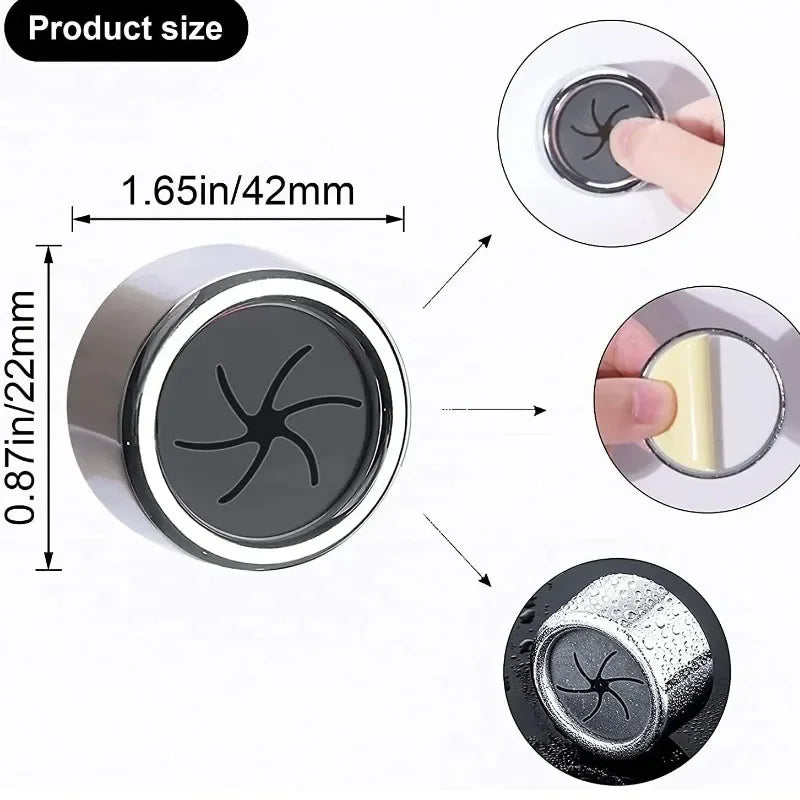 Self-Adhesive Push Towel Clip Hooks – Kitchen & Bathroom Towel Clip Hook Babs