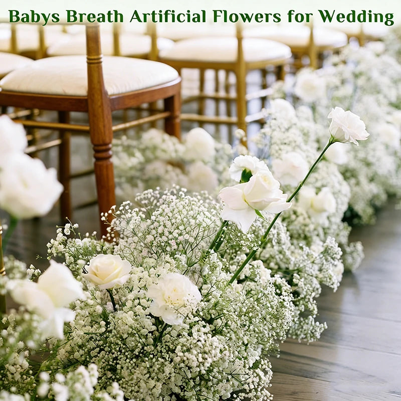 35cm Artificial Starry Sky Flower Head for Wedding & Home Décor Artificial Flower Head Babs
