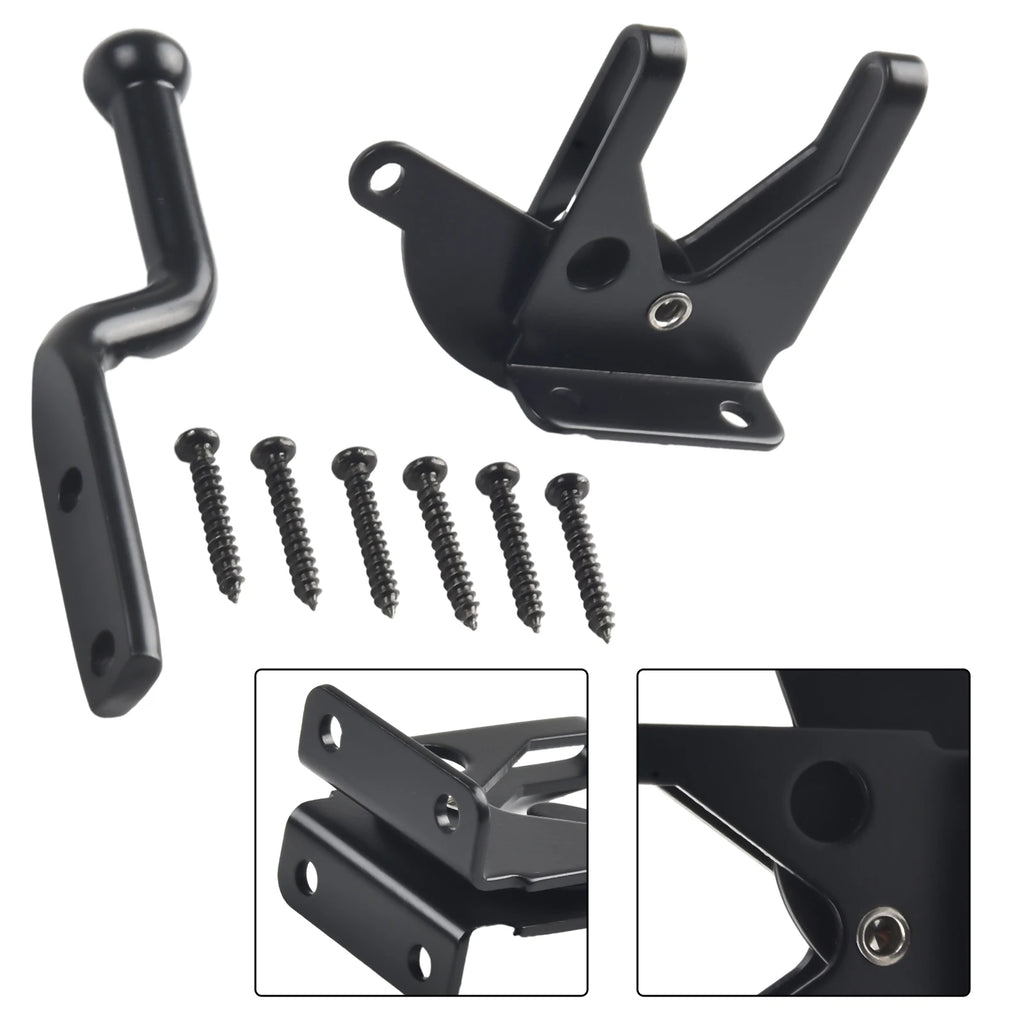 Heavy-Duty Self-Locking Gate Latch – Post Mounted Fence Bolt Gate Latch Babs