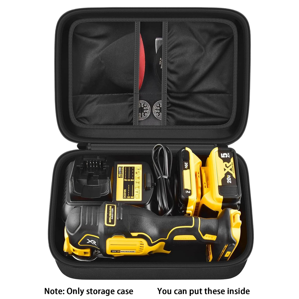 Storage Case for DEWALT 20V Oscillating Multi-Tool DCS354B DCS356B Tool Carrying Case Babs