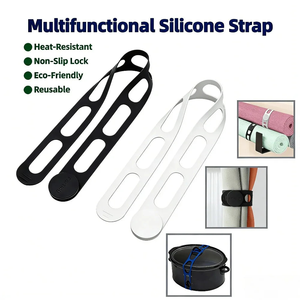54cm Silicone Elastic Lid Strap – Kitchen, Camping & Yoga Silicone Lid Strap Babs