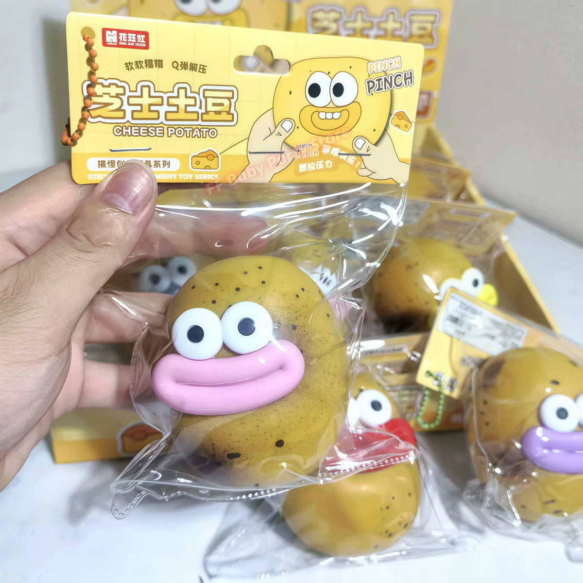 Funny Potato Squishy Squeeze Toy – Slow Rebound Fidget Gift Squishy Fidget Toy Babs