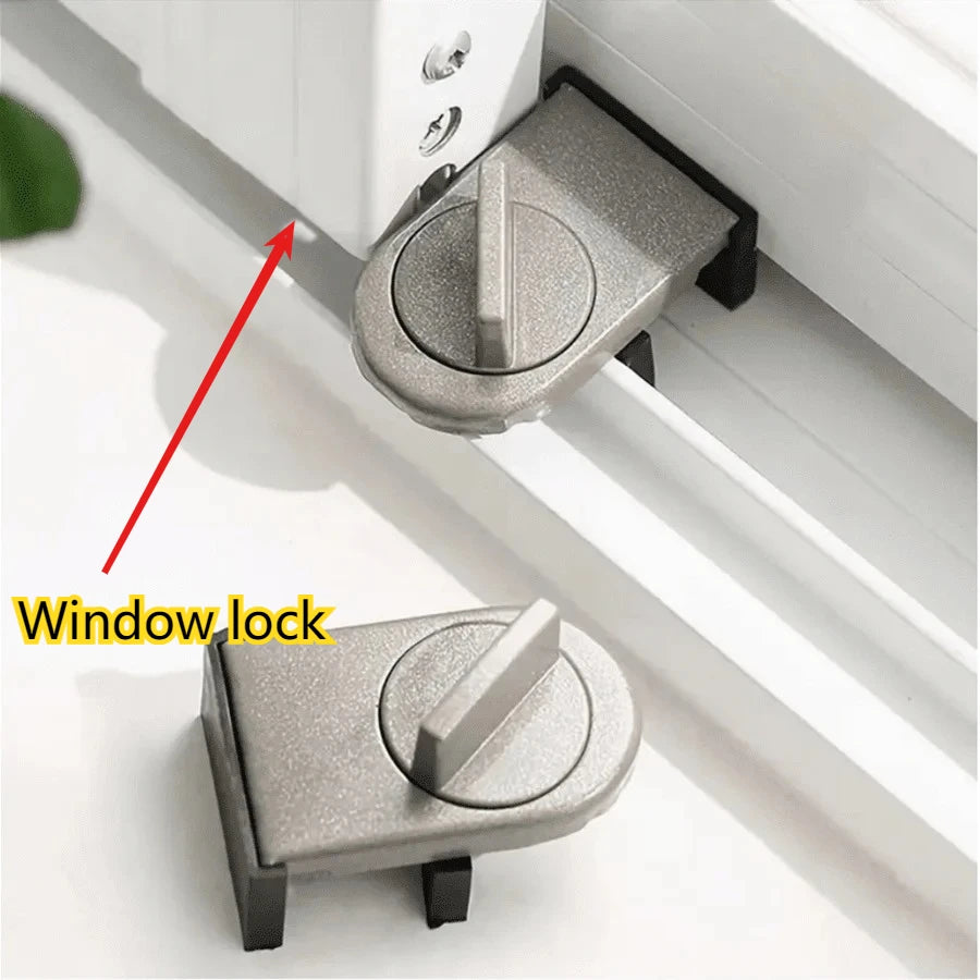 Sliding Window Security Lock – Adjustable Anti-Lift Child Safe Window Security Lock Babs