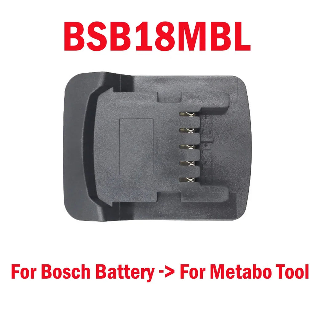 BSB18MBL Bosch 18V to Metabo 18V Battery Adapter Converter Battery Adapter Converter Babs BSB18MBL