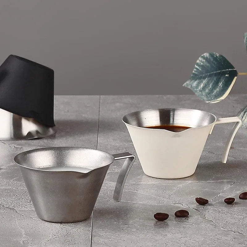 100ml Stainless Steel Espresso Measuring Cup | Coffee Tool Espresso Measuring Cup Babs
