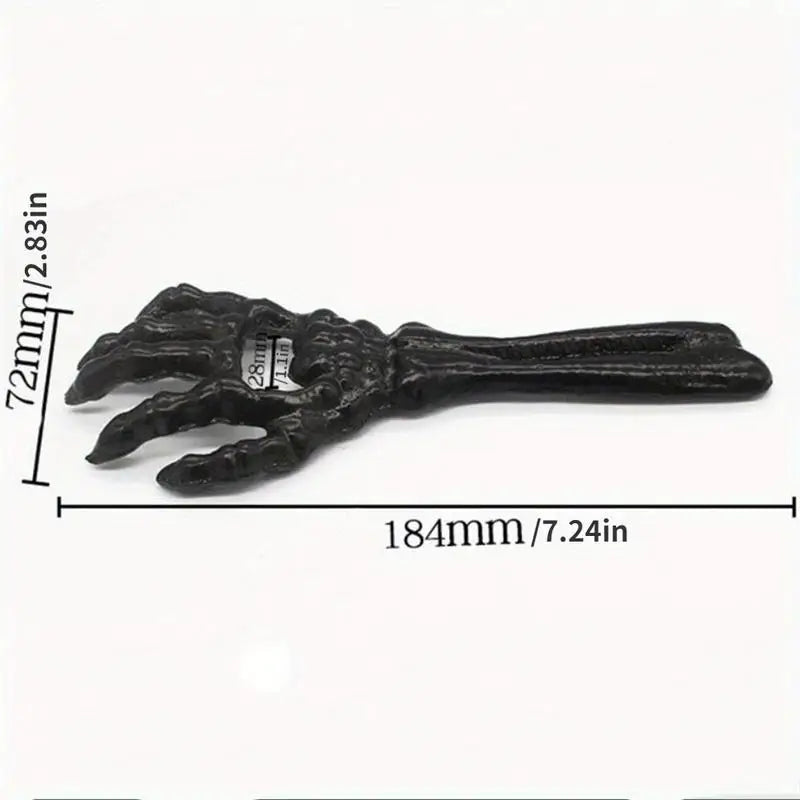 Skeleton Hand Bottle Opener – Black Cast Iron Bar Gift Bottle Opener Babs