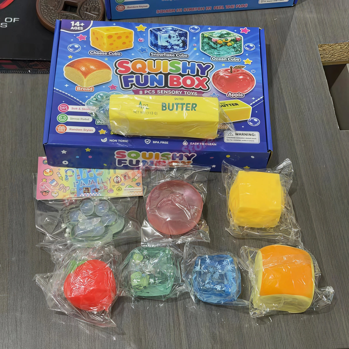 8-Pack Maltose Squishy Blind Box – Slow Rising Fidget Toys Squishy Fidget Toy Babs
