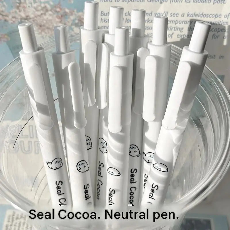 4-Pack Cartoon Retractable Gel Pens – Smooth Student Writing Set Retractable Gel Pens Babs