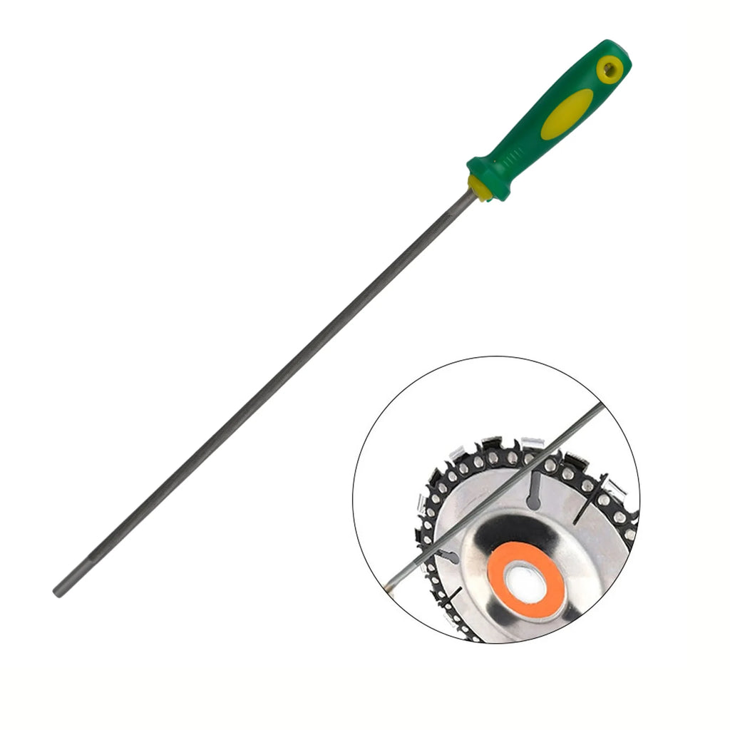 Chainsaw File Sharpener 4/4.8/5.5mm – High Carbon Steel Round File Chainsaw File Sharpener Babs