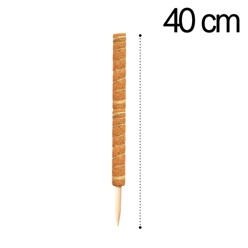 Coir Totem Pole Plant Support – 30/40/50cm Coconut Fiber Plant Support Stake Babs 40cm