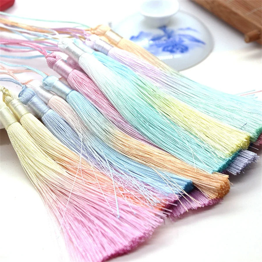 Hand-Dyed Gradient Tassel Pendants | DIY Drop Earring Supplies Tassel Craft Pendants Babs