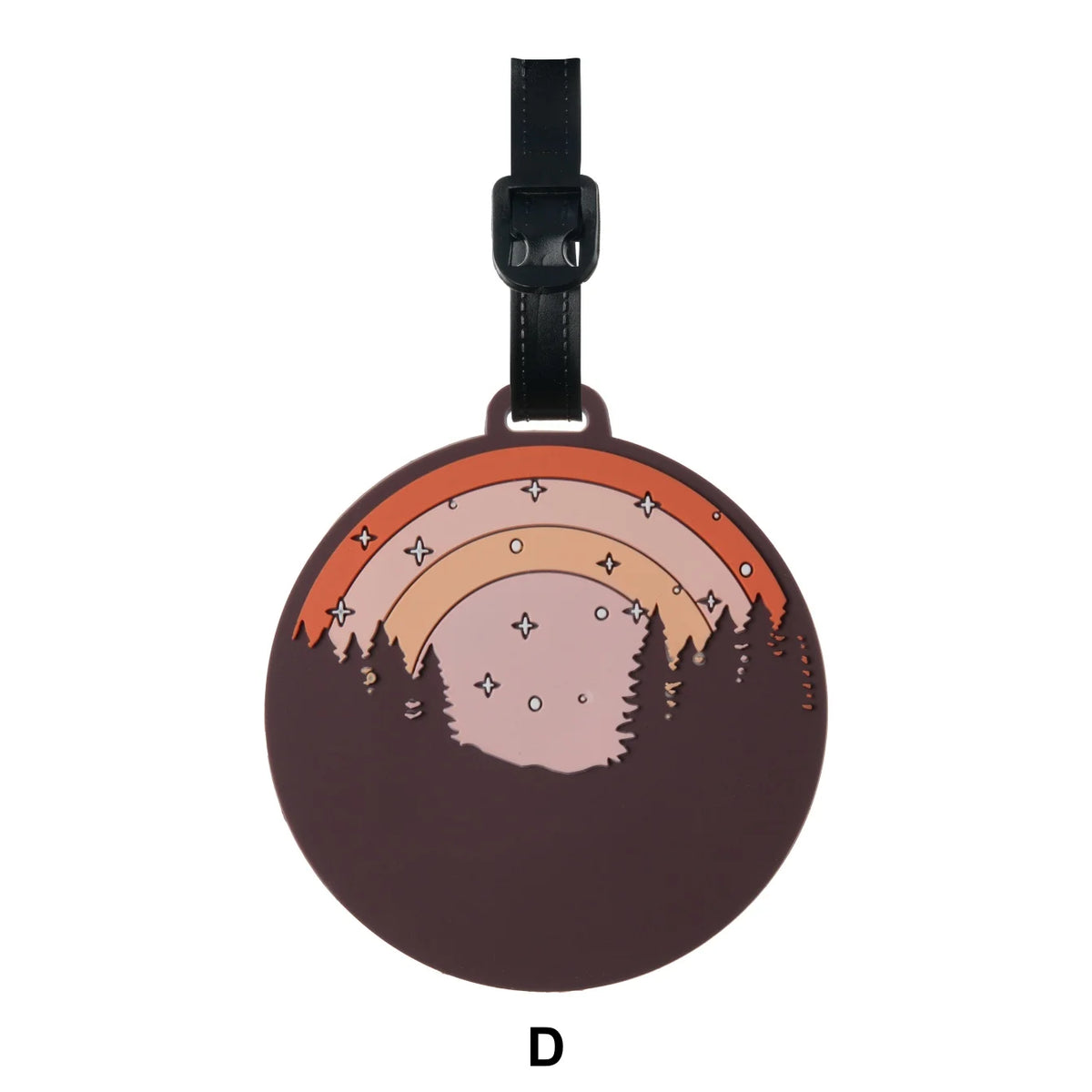 Starry Sky Luggage Tag – Privacy ID Travel Bag Tag | PVC Luggage Tag Babs D