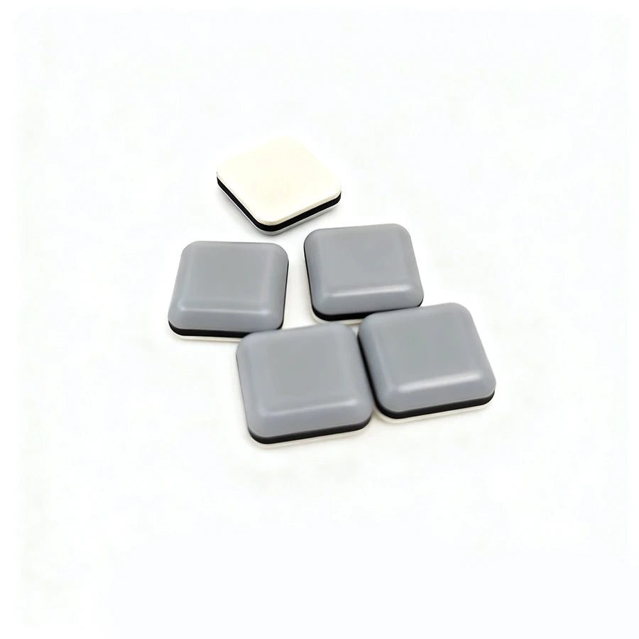 20PCS PTFE Square Furniture Gliders & Floor Sliding Pads Furniture Sliding Pads Babs