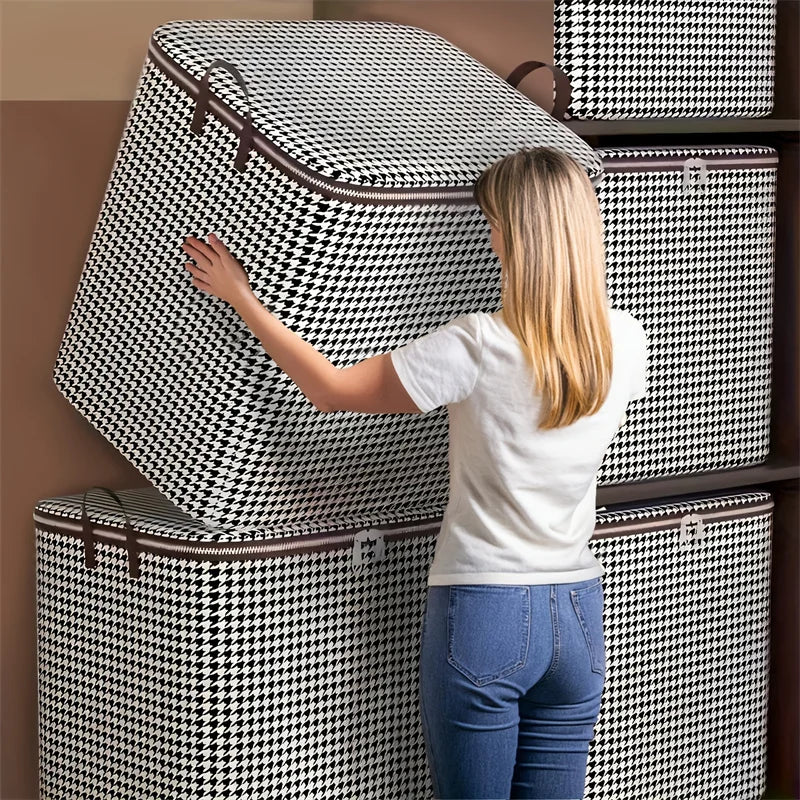 Foldable Clothes Storage Bag – Large Dustproof Wardrobe Organizer Clothing Storage Bag Babs