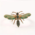 Honey Bee & Dragonfly Napkin Rings – Elegant Table Decor Napkin Rings Babs Green