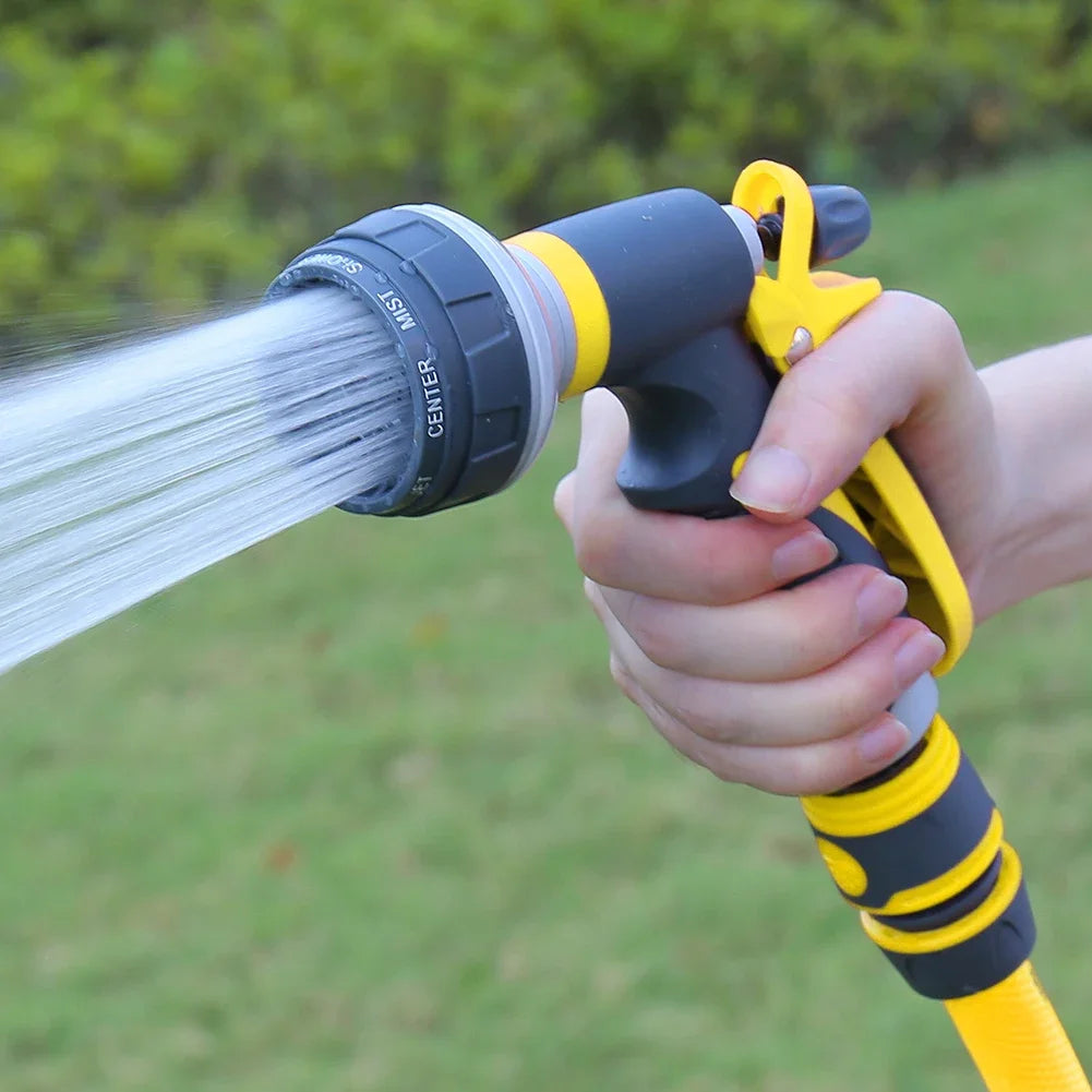 8-Mode High-Pressure Garden Hose Nozzle – Car Wash & Watering Garden Hose Nozzle Babs