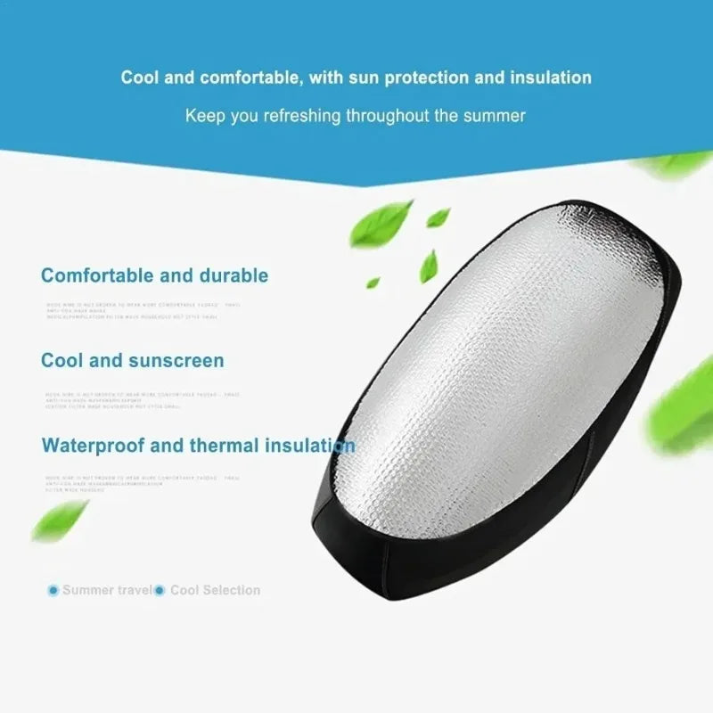 Waterproof UV Motorcycle Seat Cover – Universal E-Scooter Fit Motorcycle Seat Cover Babs