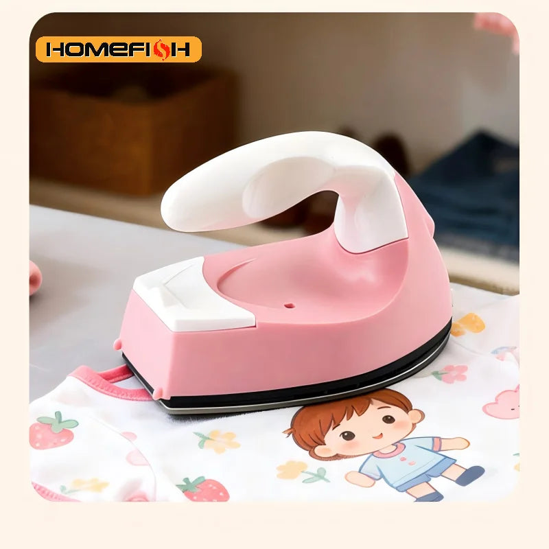 Mini Portable Electric Travel Iron – Lightweight & Fast Heat Portable Travel Iron Babs
