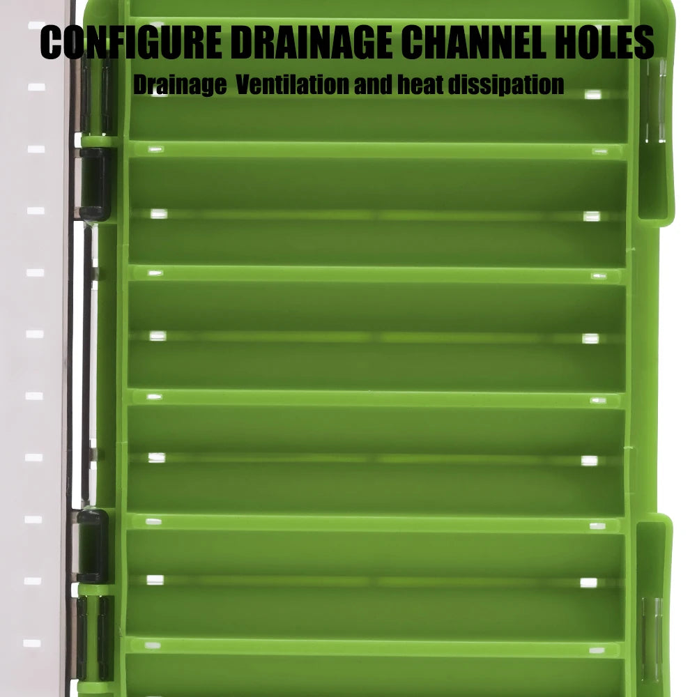 Double-Sided Fishing Tackle Box – Lure & Hook Organizer Fishing Tackle Box Babs