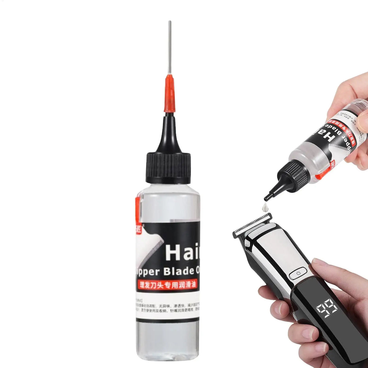 60ml Hair Clipper Trimmer Oil – Odorless, Anti-Rust Lubricant Clipper Lubricant Oil Babs