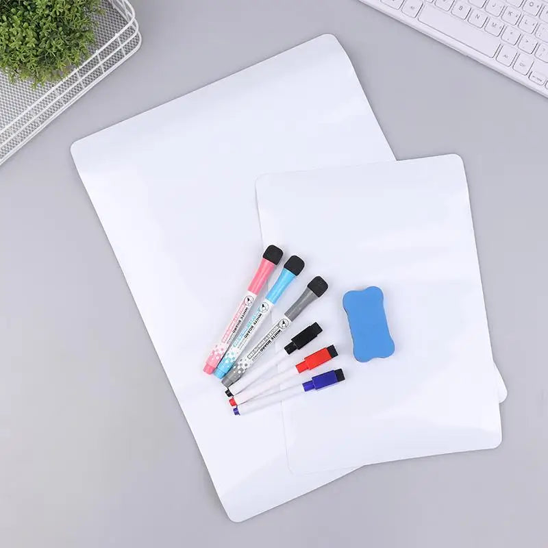 A3/A4 Flexible Magnetic Whiteboard Fridge Dry Erase Board Magnetic Whiteboard Babs